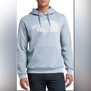 The North Face light blue hoodie-men’s small